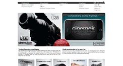 Desktop Screenshot of cinemek.com